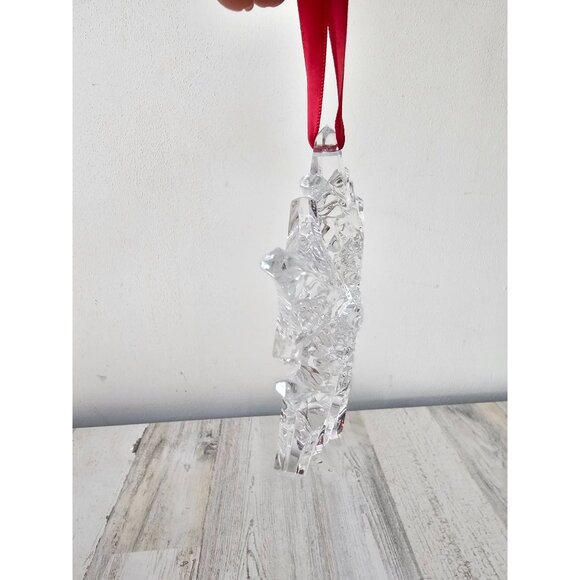 Waterford snowflake 2013 snowstar annual crystal ornament tree Xmas - Picture 2 of 6